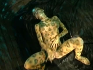 歐洲經典 豹紋小妖自慰